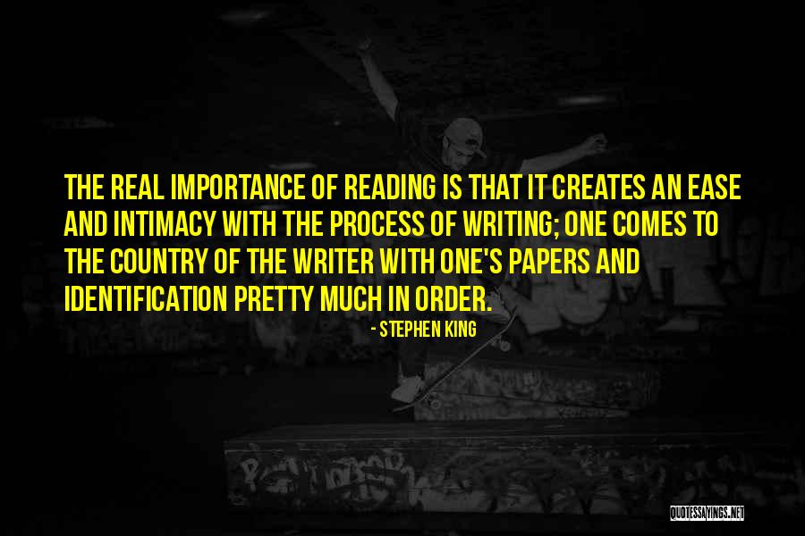 King And Country Quotes By Stephen King