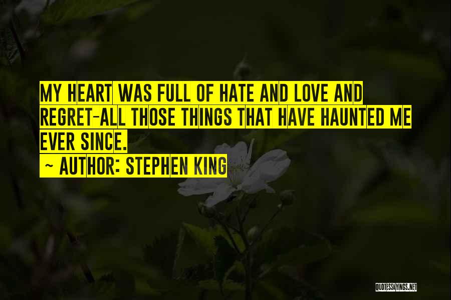 King And Love Quotes By Stephen King