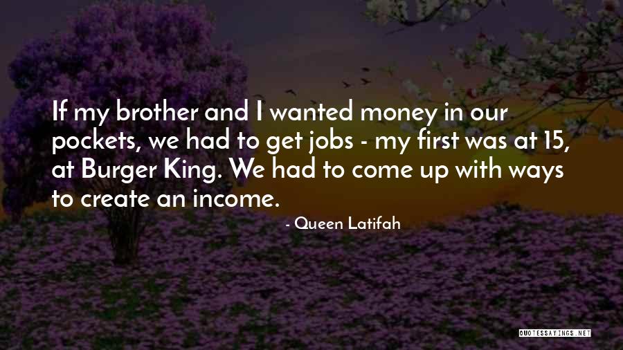 King Burger Quotes By Queen Latifah