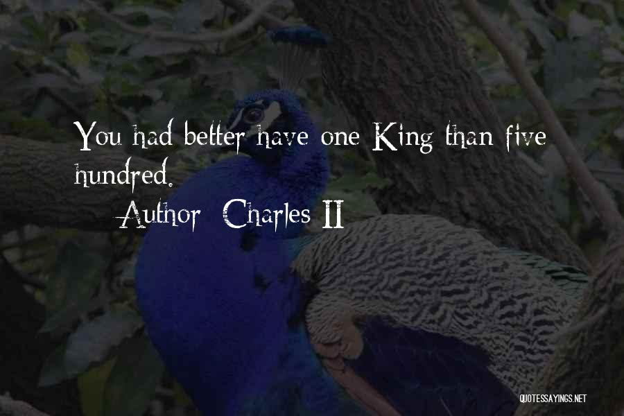 King Charles Quotes By Charles II