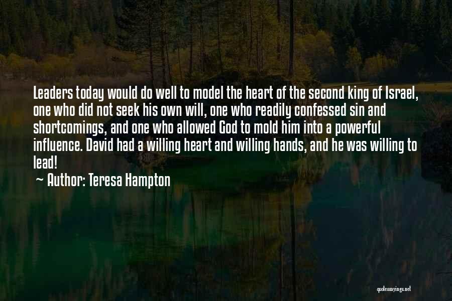 King David Inspirational Quotes By Teresa Hampton