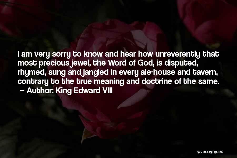 King Edward VIII Quotes 365796