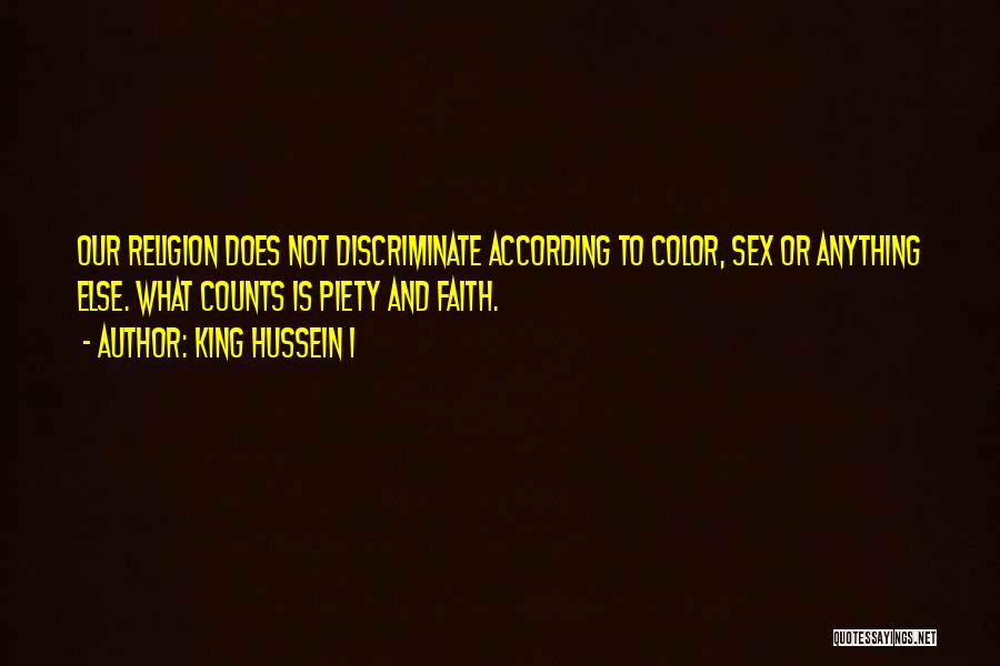 King Hussein I Quotes 1944797