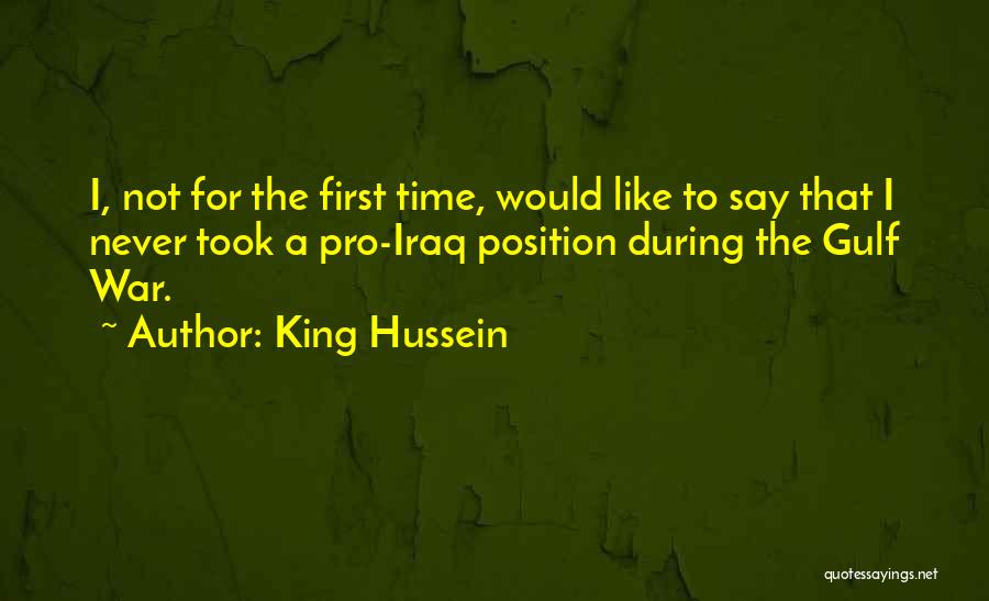 King Hussein Quotes 1624016