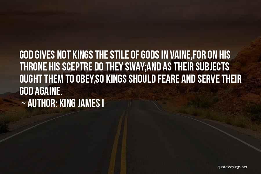 King James I Quotes 1602470