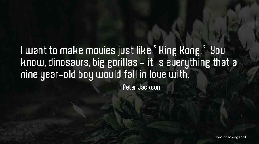 King Kong Love Quotes By Peter Jackson King Kong Love Quotes By Peter Jackson