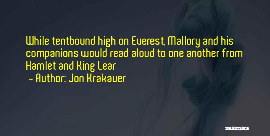 King Lear Quotes By Jon Krakauer
