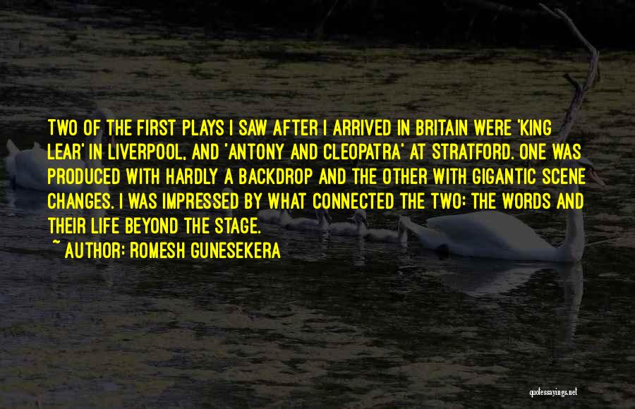 King Lear Quotes By Romesh Gunesekera