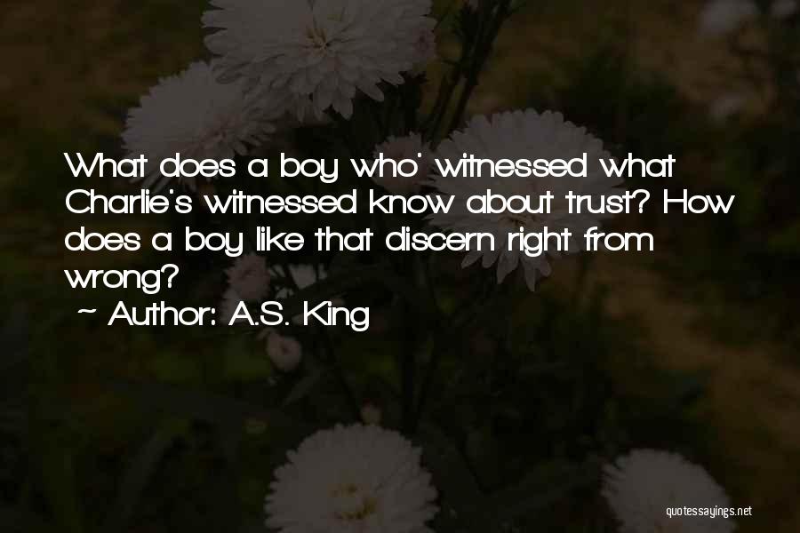 King Like Quotes By A.S. King