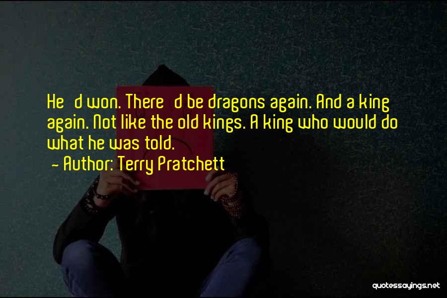 King Like Quotes By Terry Pratchett