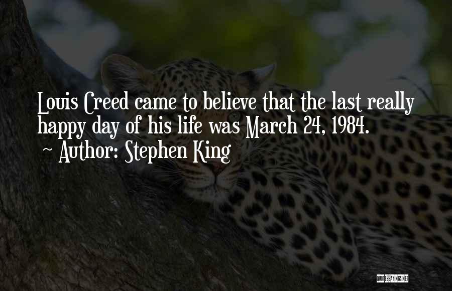 King Louis Quotes By Stephen King