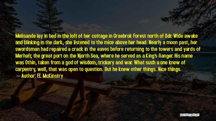 King Odin Quotes By F.T. McKinstry