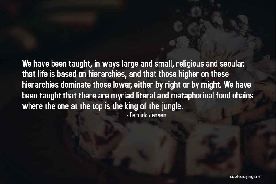 King Of The Jungle Quotes By Derrick Jensen King Of The Jungle Quotes By Derrick Jensen
