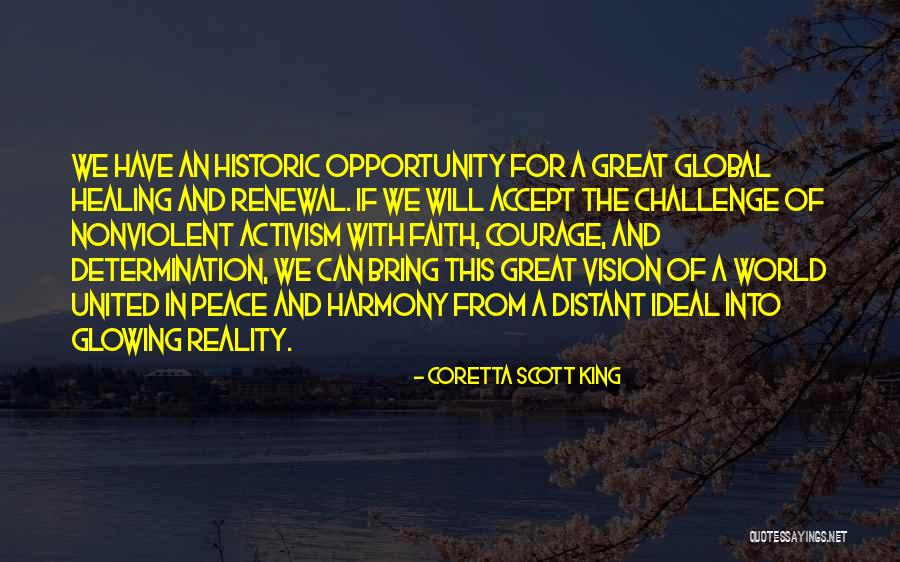 King Of The World Quotes By Coretta Scott King King Of The World Quotes By Coretta Scott King