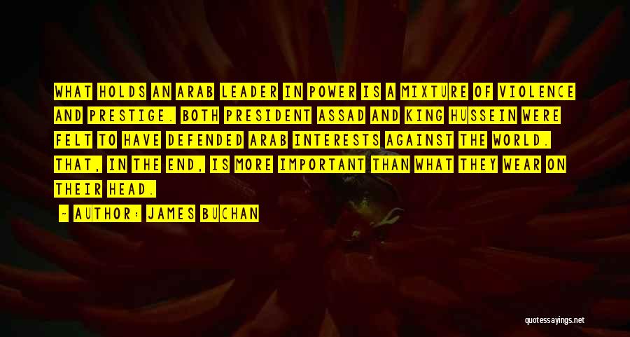 King Of The World Quotes By James Buchan