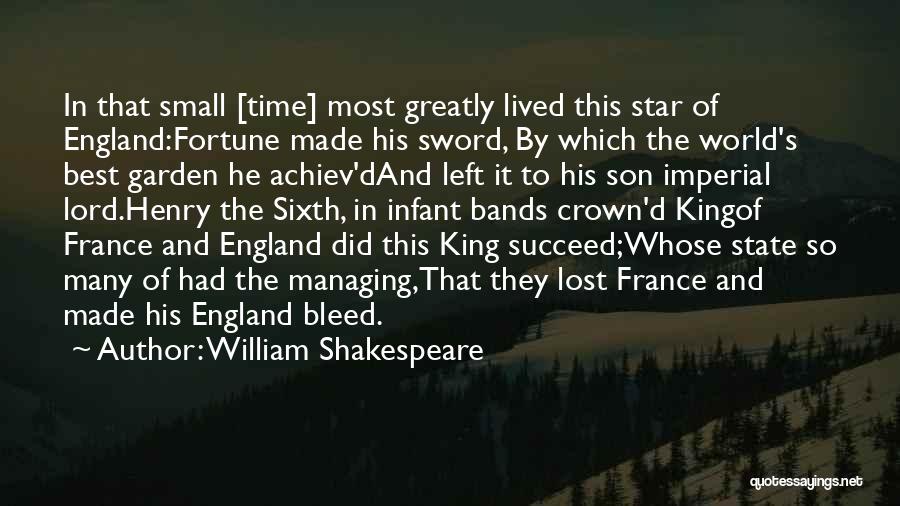 King Of The World Quotes By William Shakespeare
