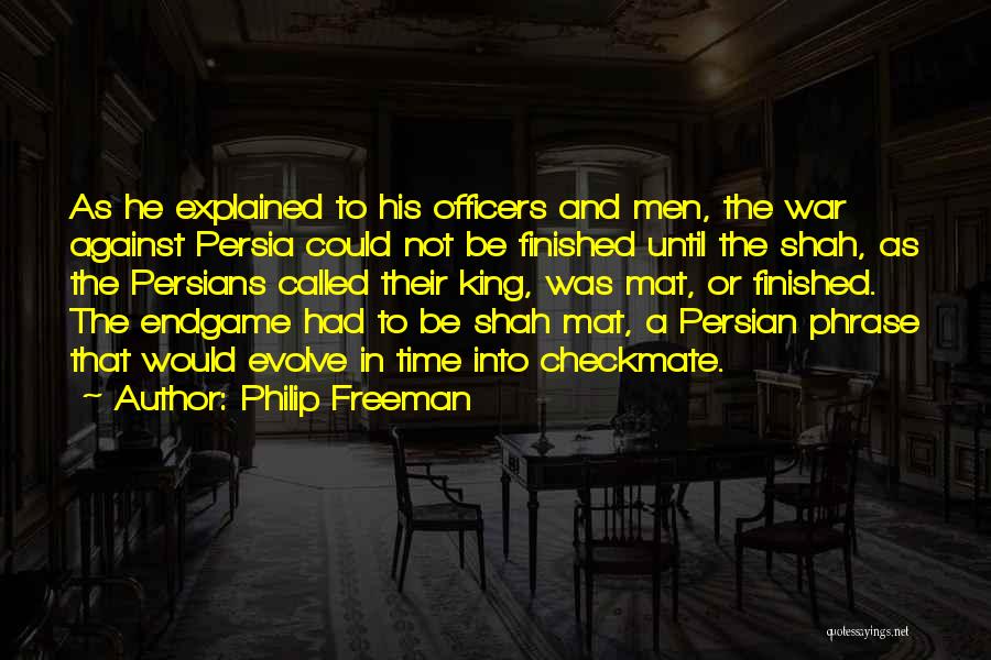 King Philip Quotes By Philip Freeman