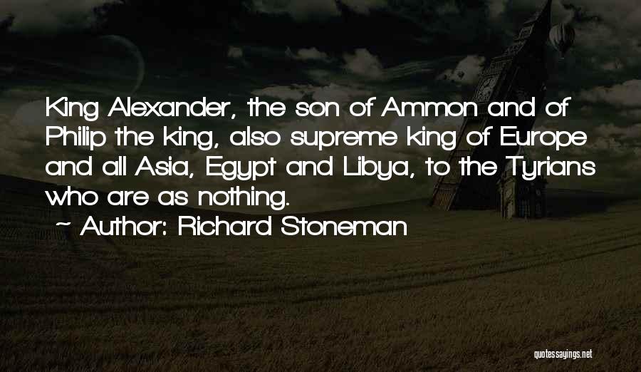 King Philip Quotes By Richard Stoneman