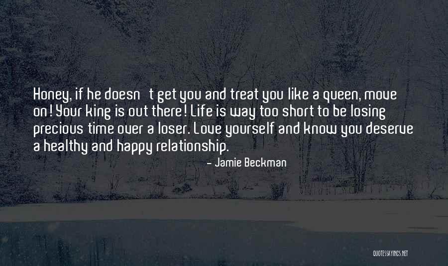 King Queen Relationship Quotes By Jamie Beckman