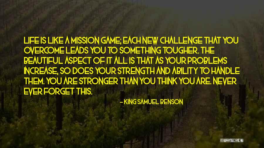 King Samuel Benson Quotes 894098 King Samuel Benson Quotes 894098