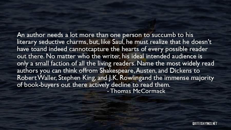 King Saul Quotes By Thomas McCormack