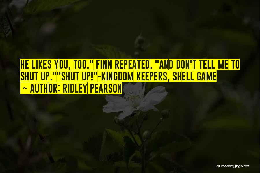 Kingdom Keepers 3 Quotes By Ridley Pearson