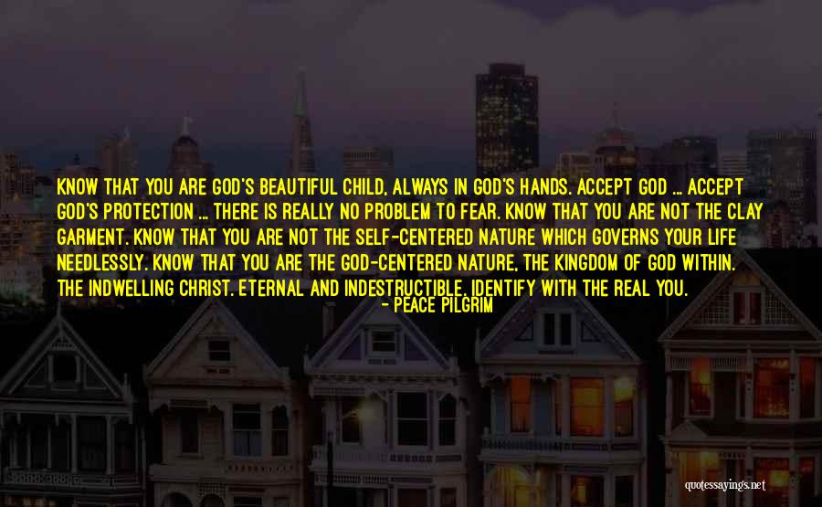 Kingdom Of Fear Quotes By Peace Pilgrim