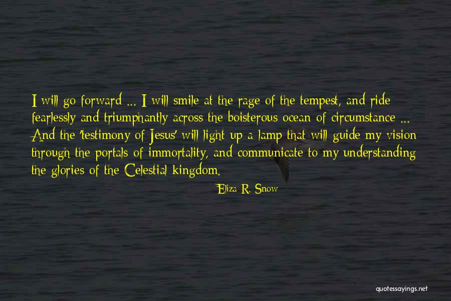 Kingdom Of Go Quotes By Eliza R. Snow Kingdom Of Go Quotes By Eliza R. Snow