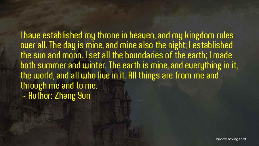Kingdom Of God Gospel Quotes By Zhang Yun