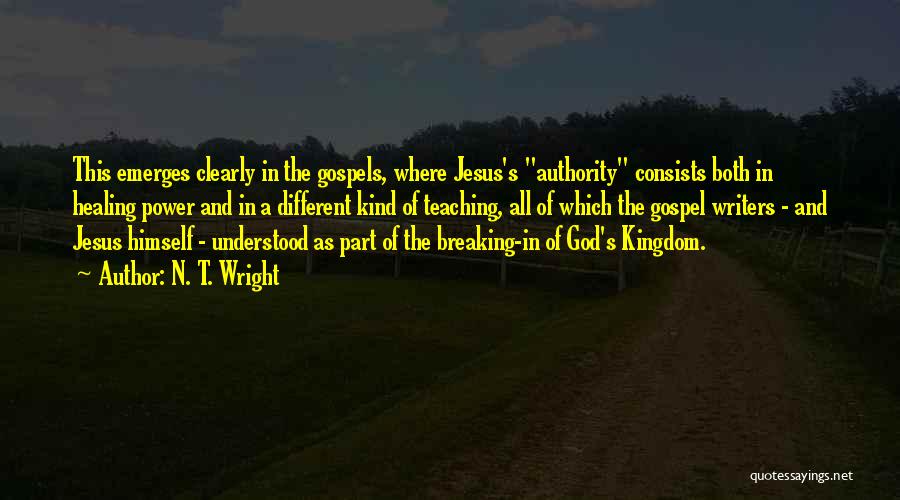 Kingdom Of God Quotes By N. T. Wright