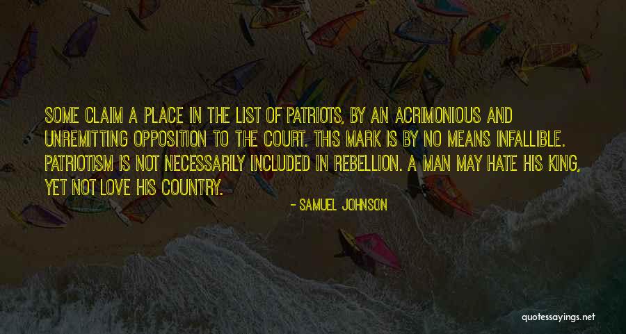 Kings And Love Quotes By Samuel Johnson Kings And Love Quotes By Samuel Johnson