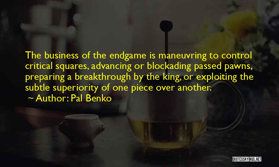 Kings And Pawns Quotes By Pal Benko