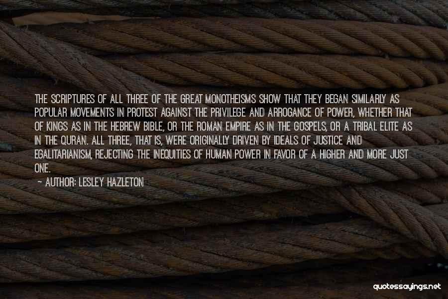 Kings And Power Quotes By Lesley Hazleton