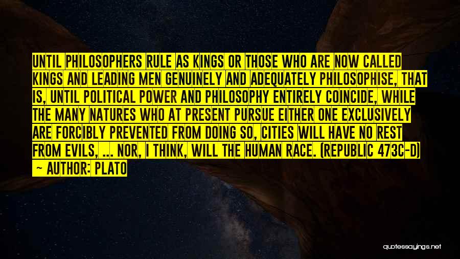 Kings And Power Quotes By Plato