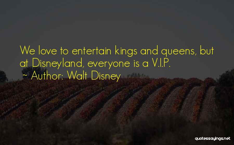 Kings And Queens Love Quotes By Walt Disney