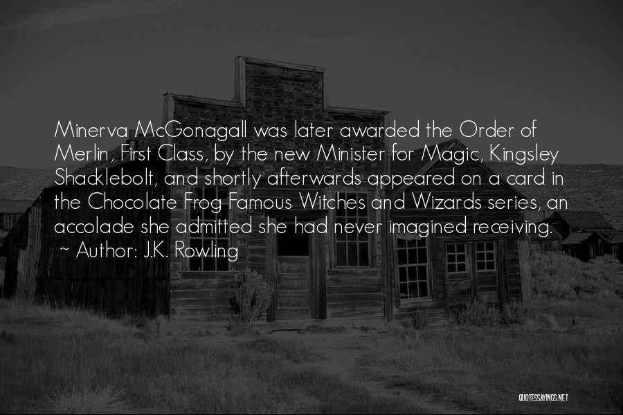 Kingsley Quotes By J.K. Rowling