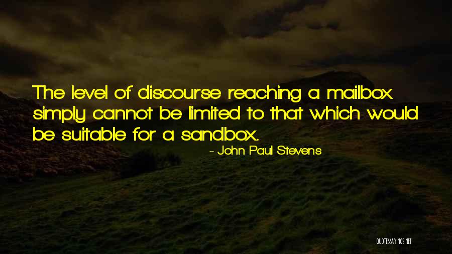 Kino Tickets Quotes By John Paul Stevens Kino Tickets Quotes By John Paul Stevens