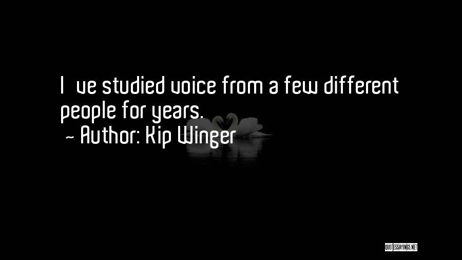 Kip Winger Quotes 386109