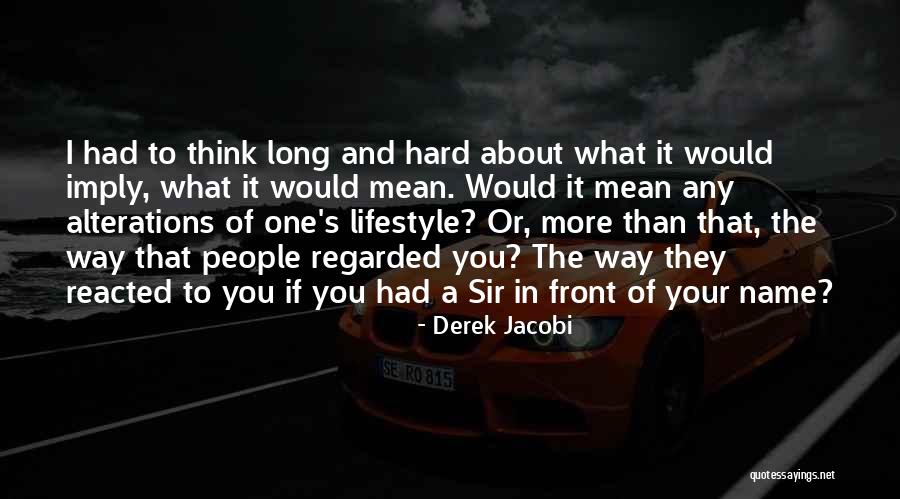 Kirenaika Quotes By Derek Jacobi Kirenaika Quotes By Derek Jacobi