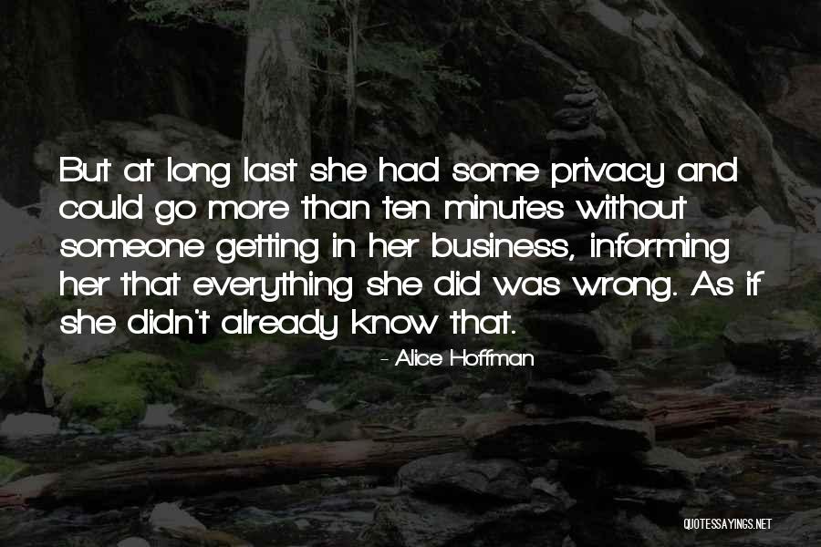 Kirk Ward Quotes By Alice Hoffman