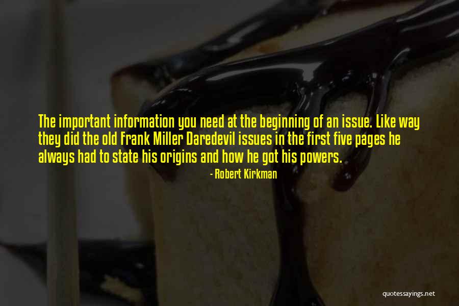 Kirkman Quotes By Robert Kirkman Kirkman Quotes By Robert Kirkman