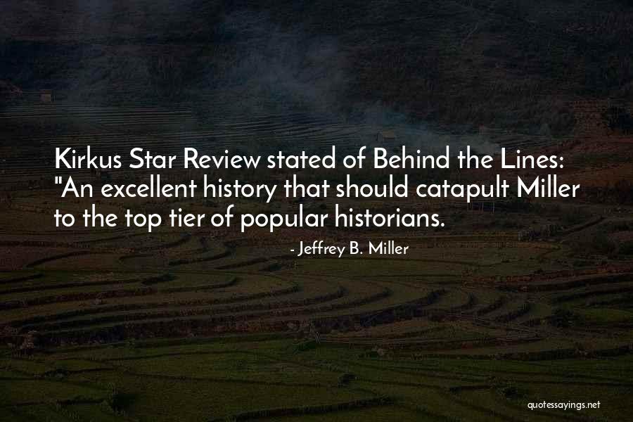 Kirkus Quotes By Jeffrey B. Miller Kirkus Quotes By Jeffrey B. Miller