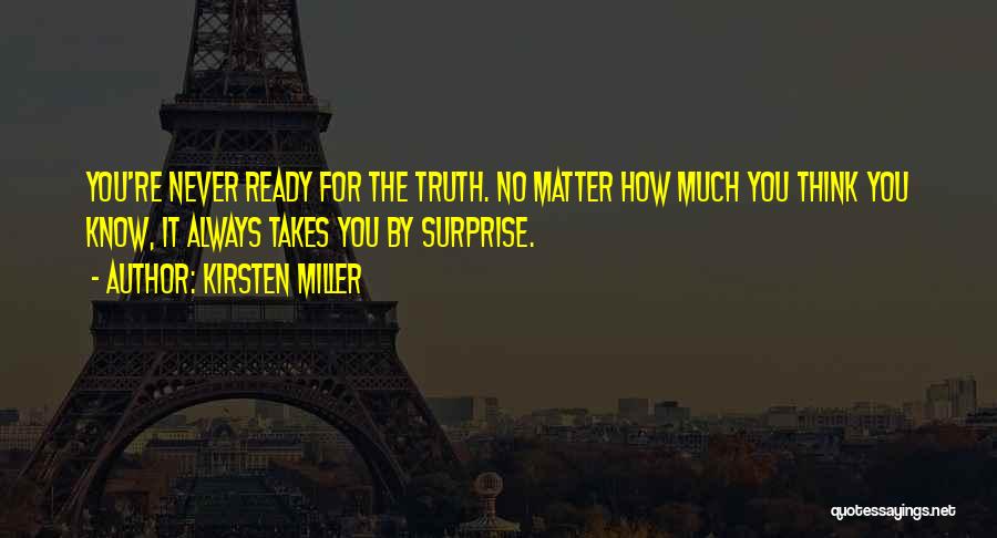 Kirsten Miller Quotes 2033586