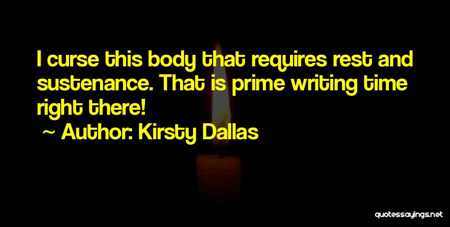 Kirsty Dallas Quotes 1432408