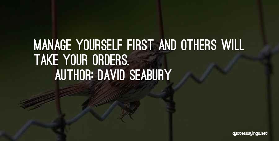 Kisara Tendo Quotes By David Seabury