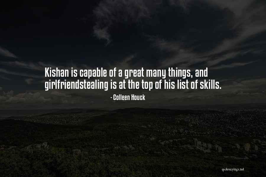 Kishan Quotes By Colleen Houck Kishan Quotes By Colleen Houck
