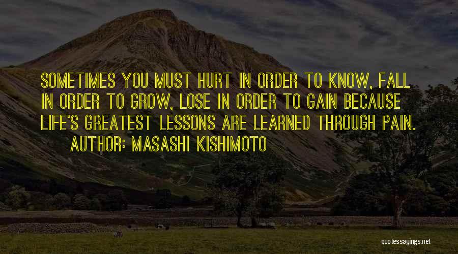 Kishimoto Quotes By Masashi Kishimoto