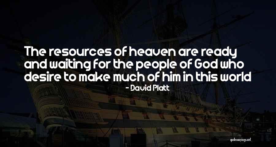 Kisi Ki Yaad Quotes By David Platt