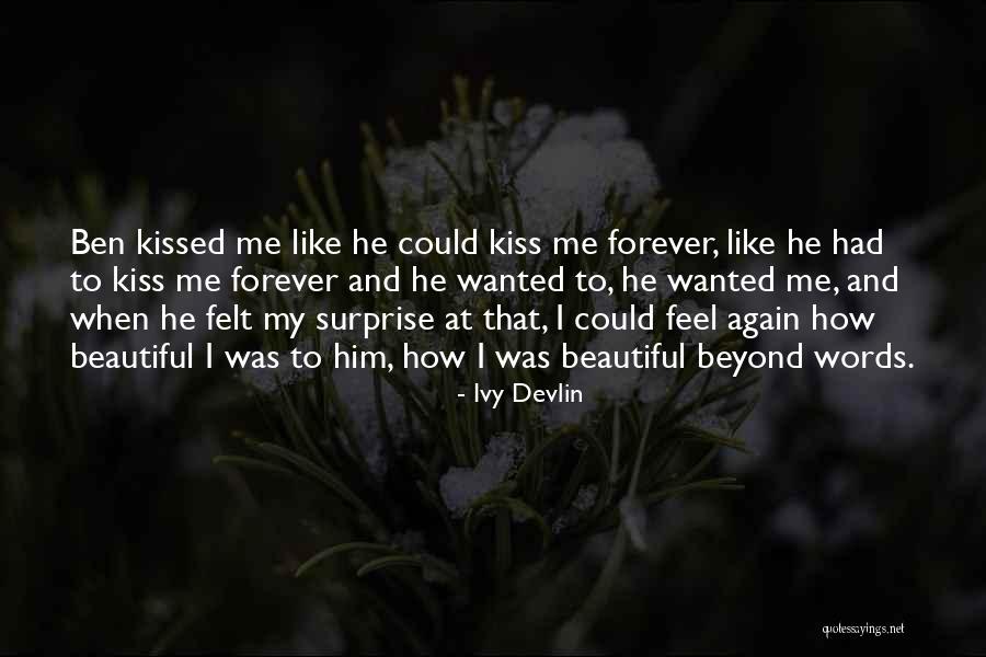 Kiss And Romance Quotes By Ivy Devlin