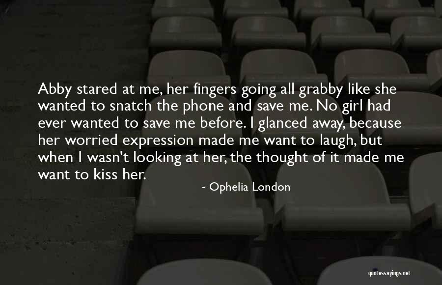 Kiss And Romance Quotes By Ophelia London